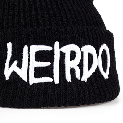 Weirdo Knitted Beanie Hat