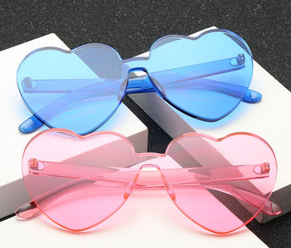 Oversize Heart Shaped Sunglasses