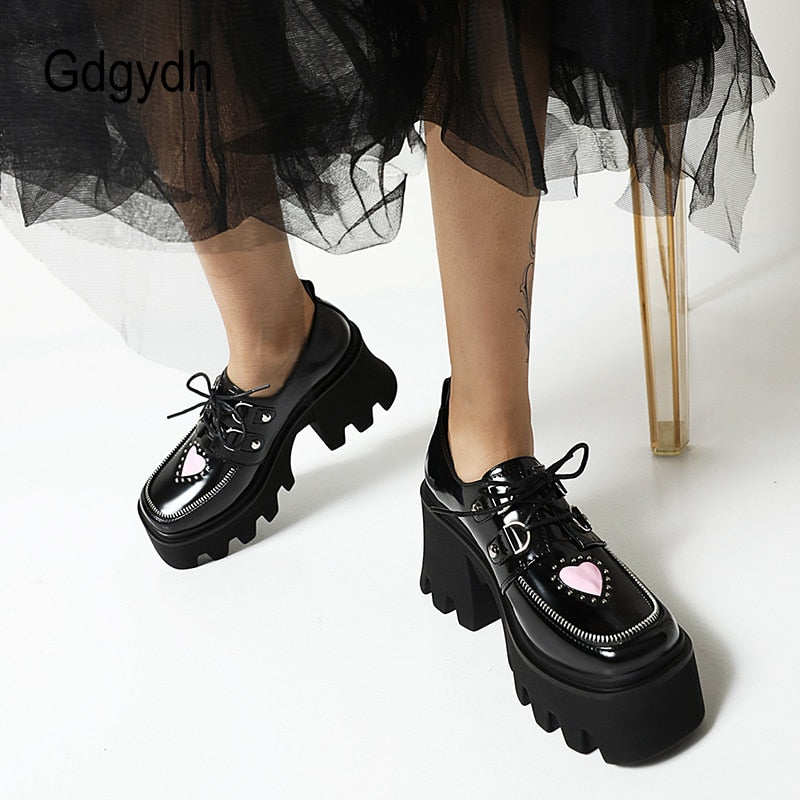 Preppy Gothic Lolita Shoes