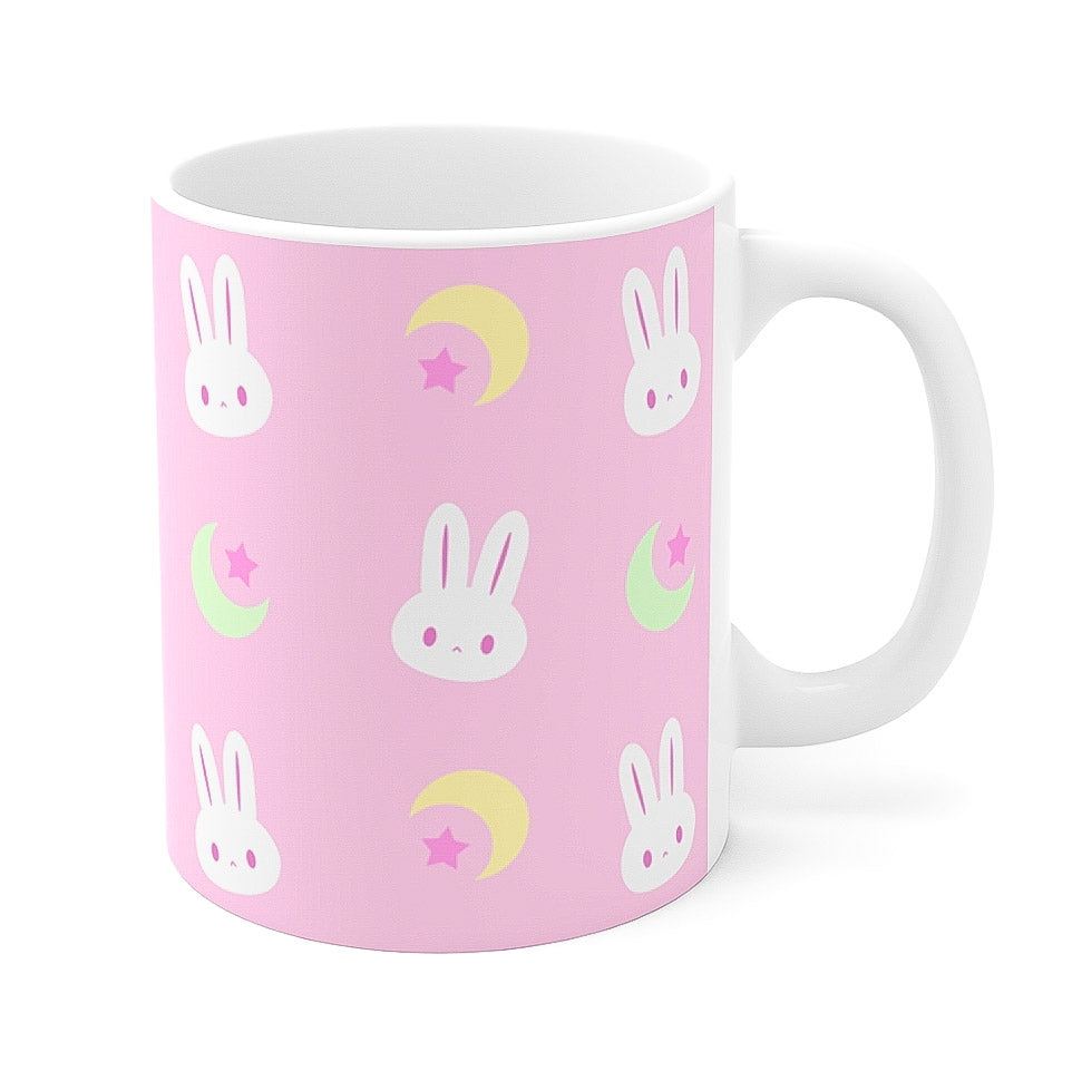 Pink Sailor Moon Bunny Coffee Mug