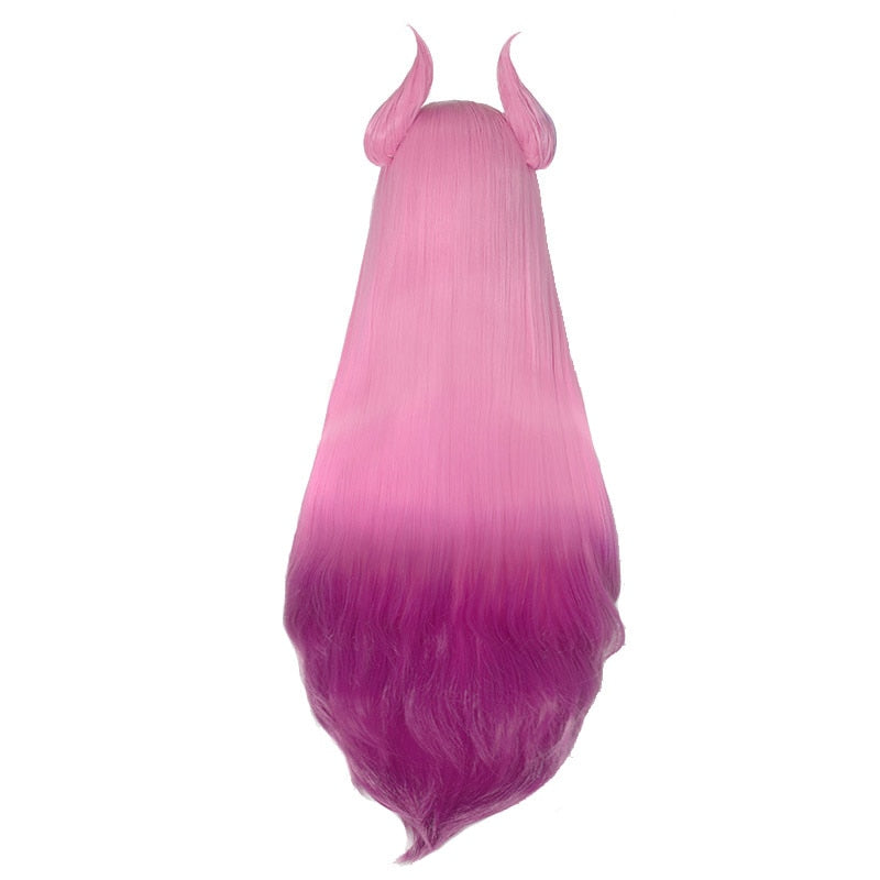 Star Guardian Kaisa Cosplay Pink Hair Wig 100cm
