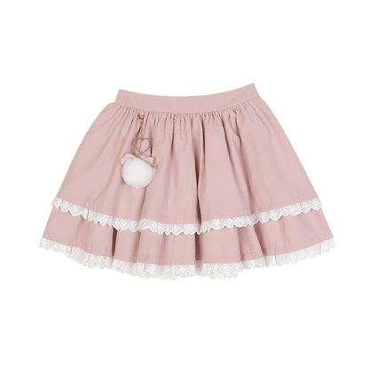 Lolita Cute Pink Skirt