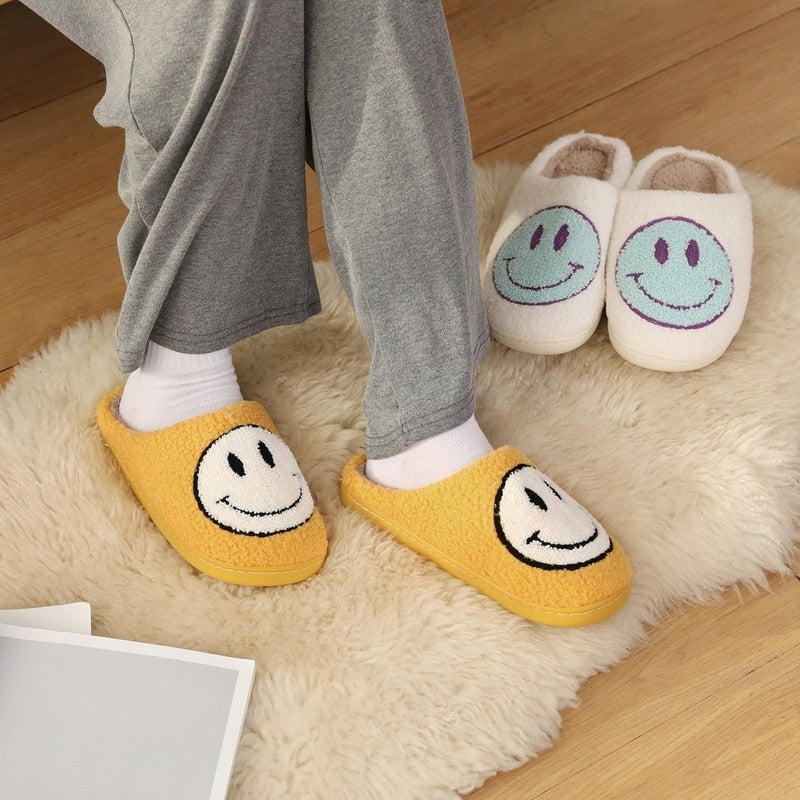 Smiley Face Slippers