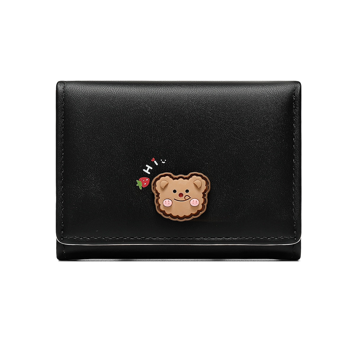 Cute black wallets hot sale