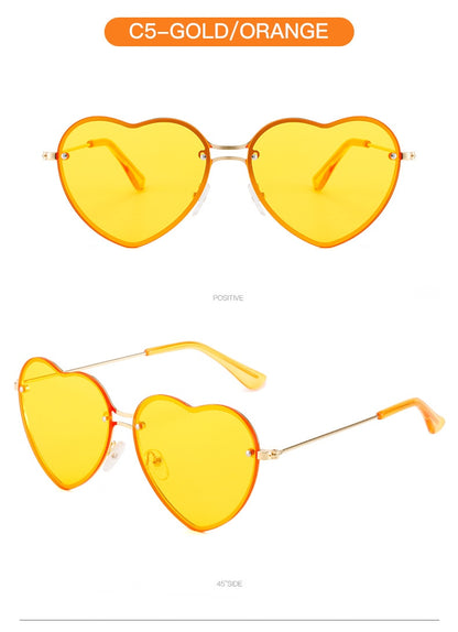 Classic Heart Shaped Sunglasses
