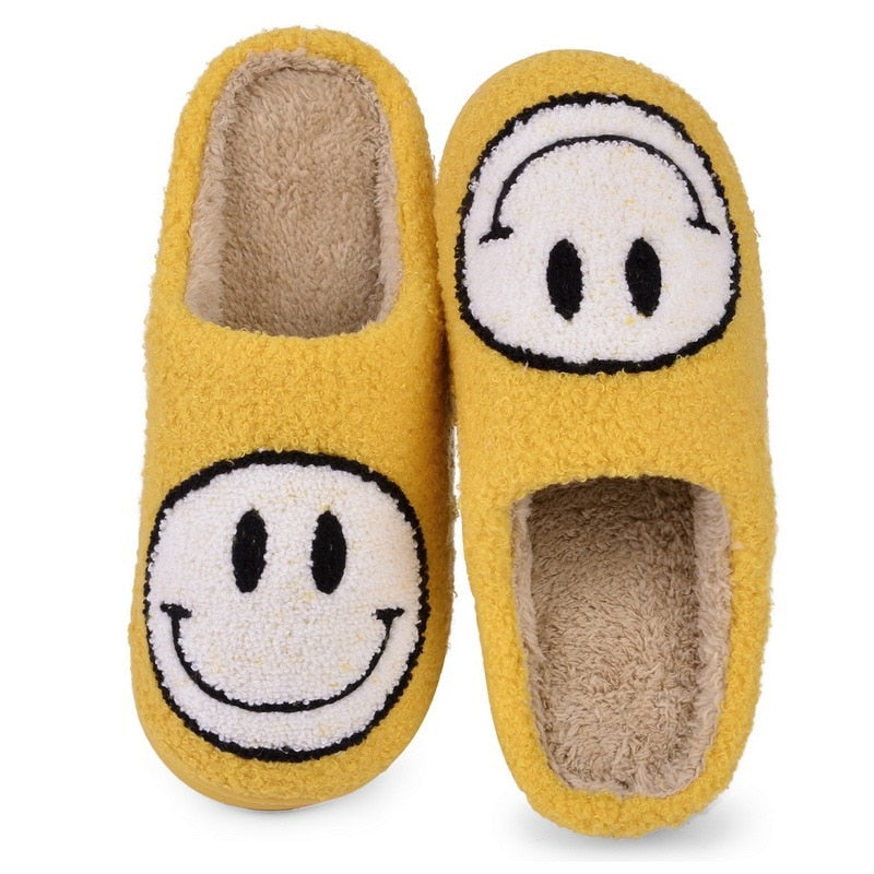 Smiley Face Slippers