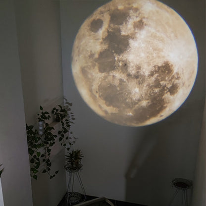 Full Moon Aesthetic  Projector Lamp