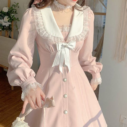 Sweet Lolita Pink Pretty Dress