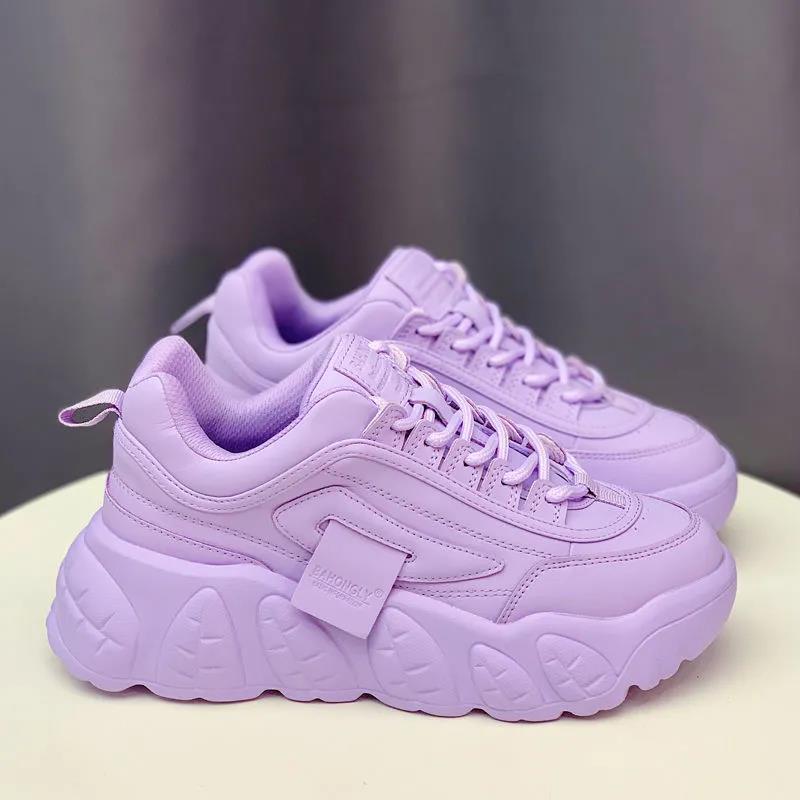 Pastel Purple Chunky Sneakers