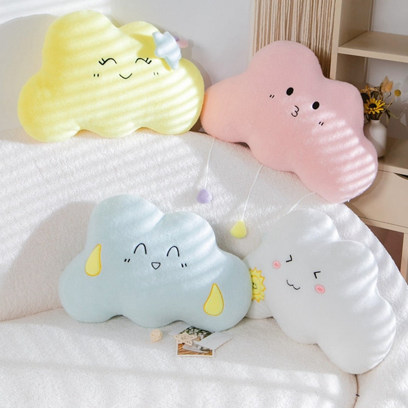 Cute Kawaii Cloud Plush Pillow