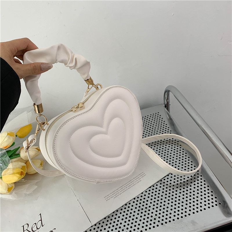 Y2K Aesthetic Retro Vintage Heart Shoulder Bag