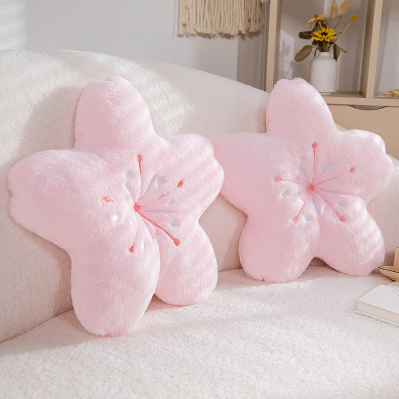 Sakura Pink Cherry Blossom Pillow