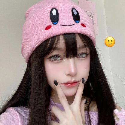 Kirby Kawaii Plush Beanie Hat