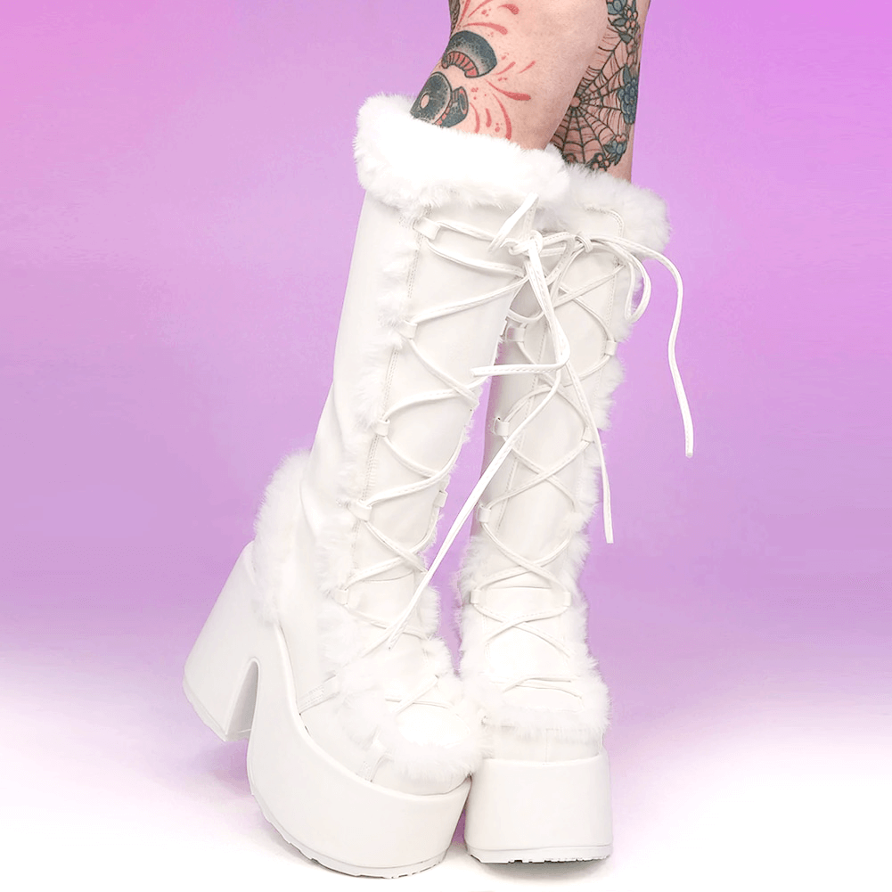 Bratz Style Winter Boots White