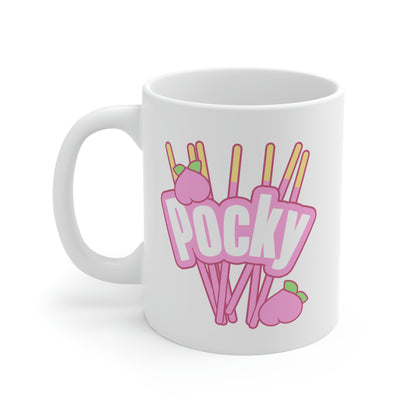 Kawaii Pocky Pink Coffee Mug
