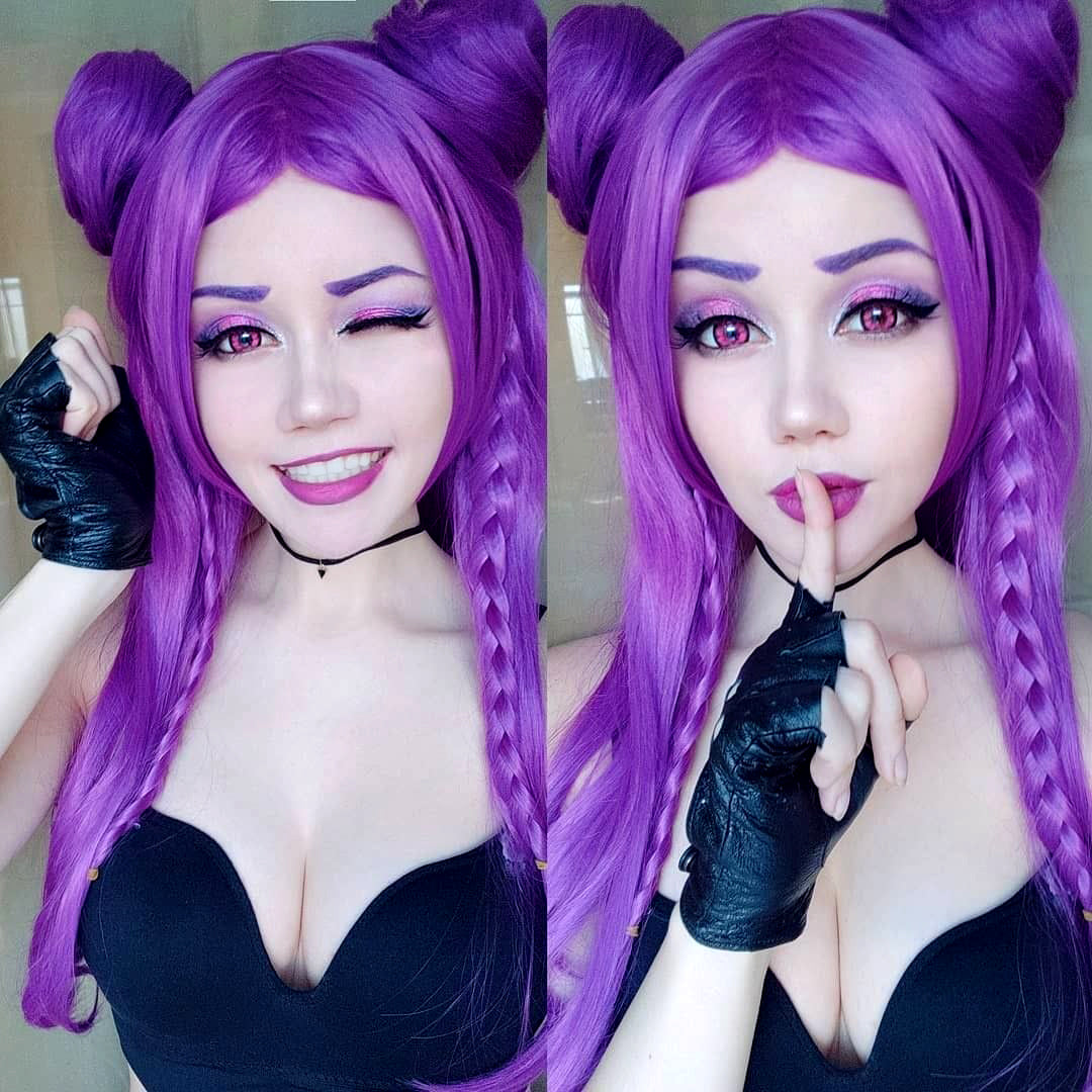 Cosplay League of Legends Kaisa Wig