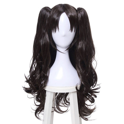 E-Girl Cosplay Wig Long Wavy Ponytails