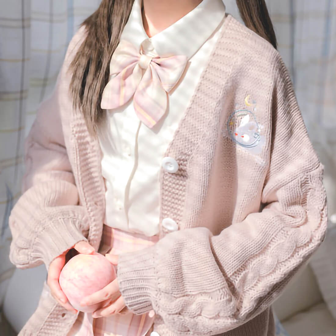 Kawaii 2025 pink sweater