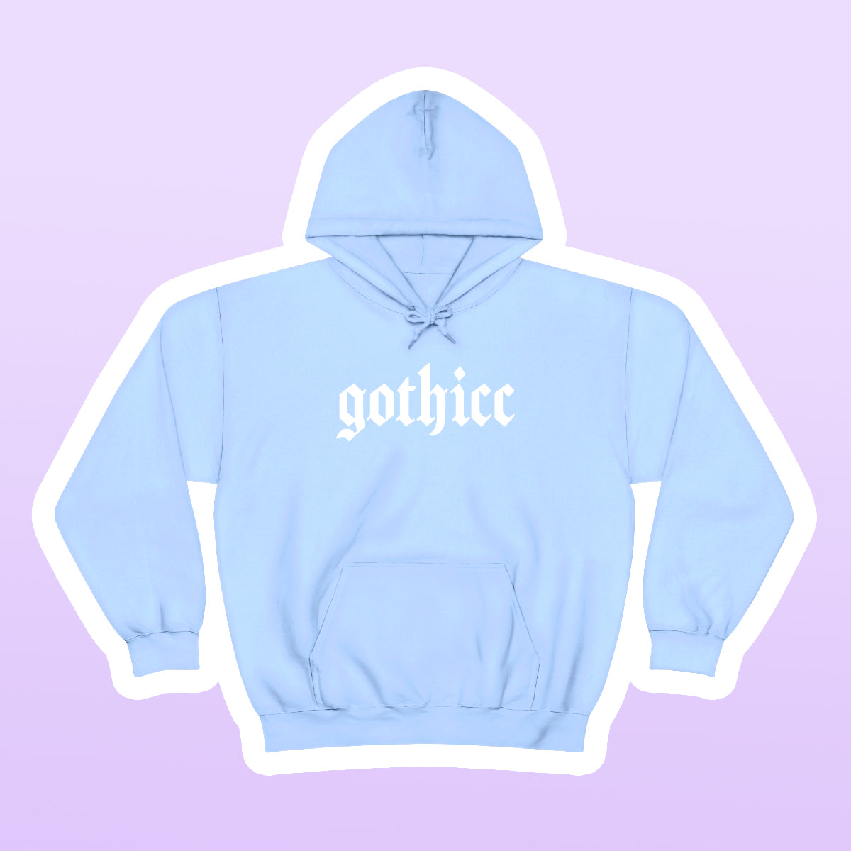 Pastel Goth Gothicc Hoodie Sweatshirt