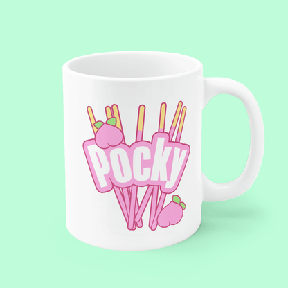 Kawaii Pocky Pink Coffee Mug
