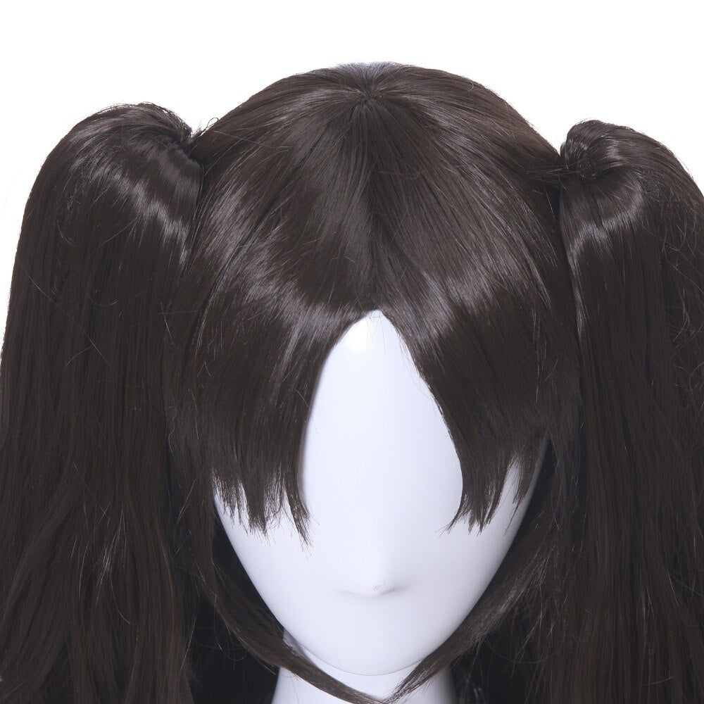 E-Girl Cosplay Wig Long Wavy Ponytails