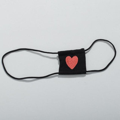 Heart Embroidery Eyepatch