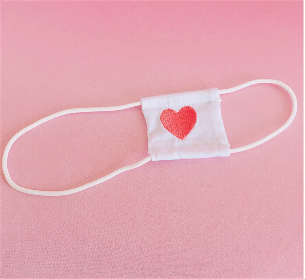 Heart Embroidery Eyepatch