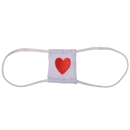 Heart Embroidery Eyepatch
