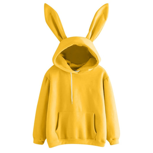 Bunny Ears Hoodie - Yellow