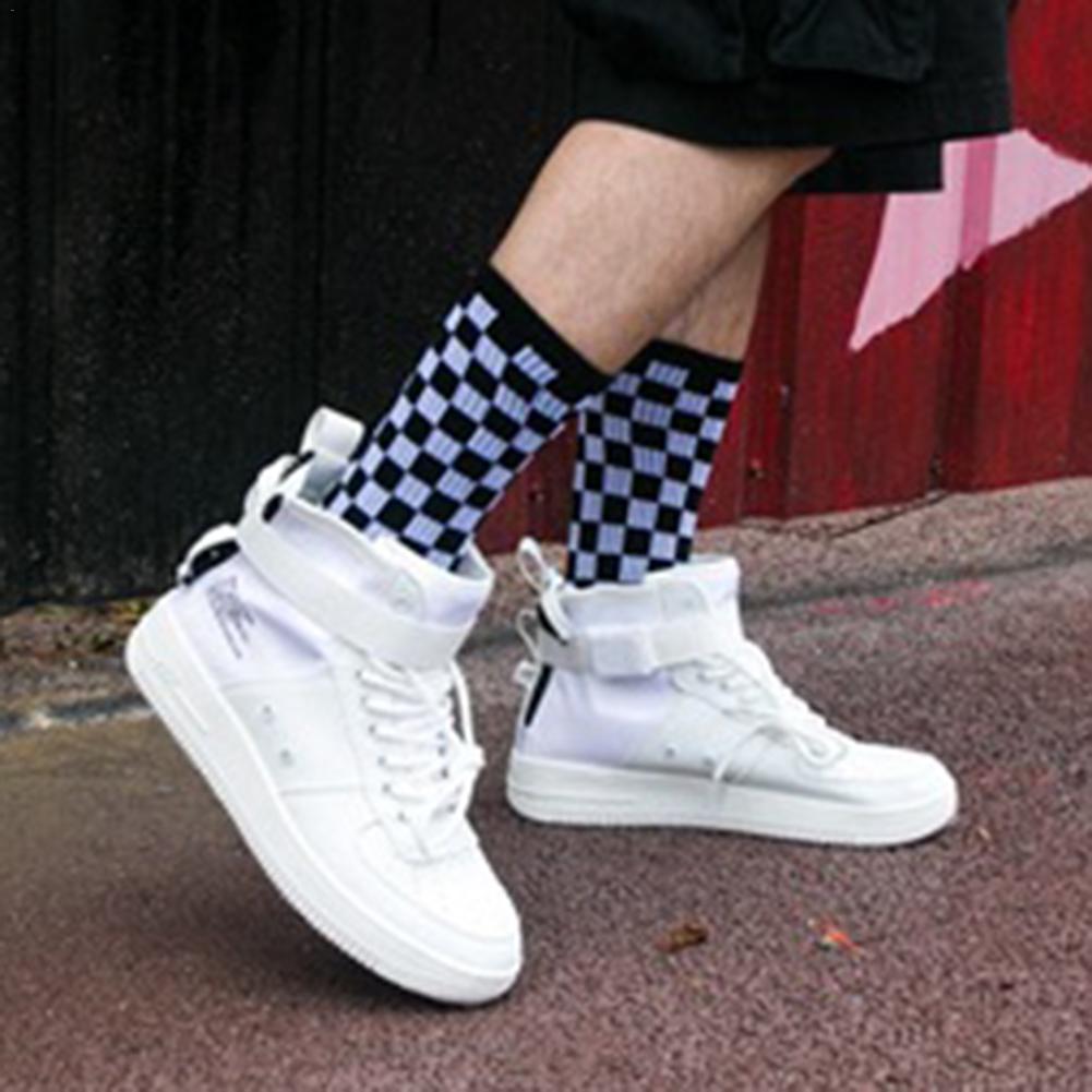 Punk Rock Checker Socks