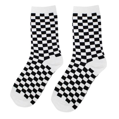 Punk Rock Checker Socks