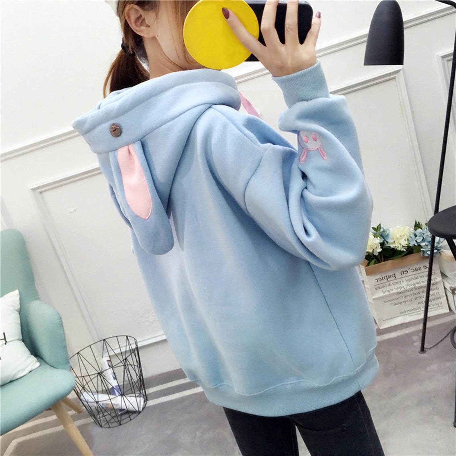 Blue bunny sales hoodie