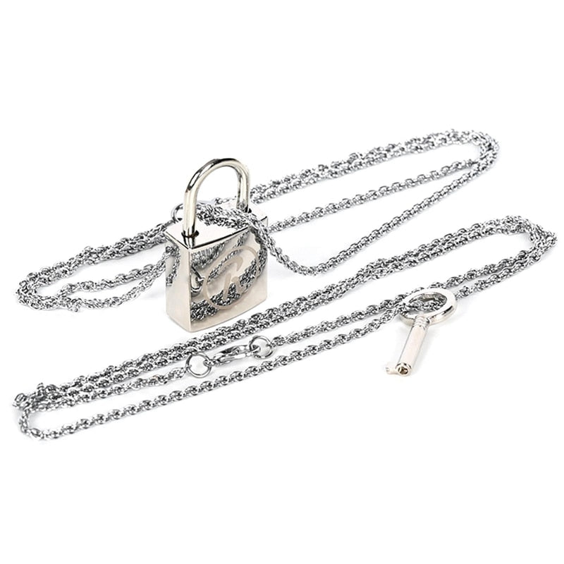 Nana Ren Padlock Necklace Jewelry Set