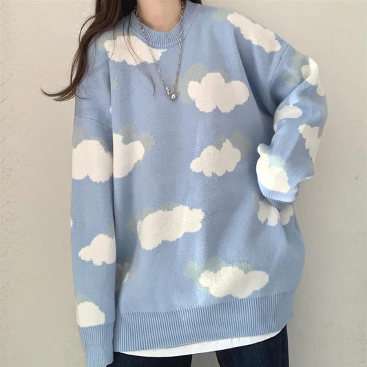 Clouds Knitted Sweater