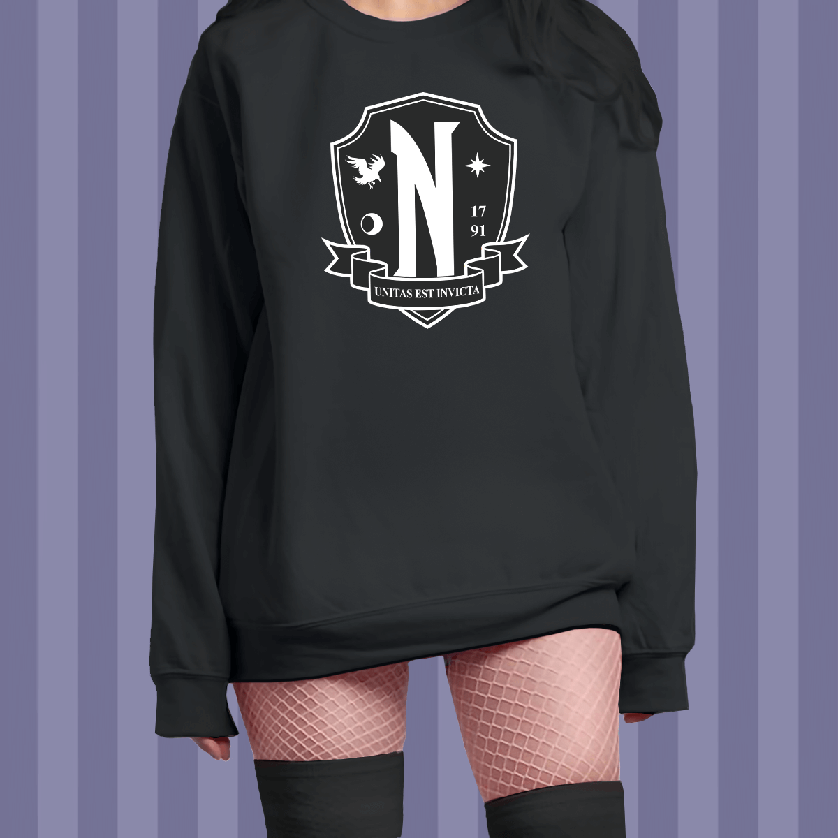 Wednesday Nevermore Academy Sweatshirt